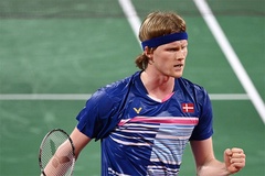 Anders Antonsen tiến vào tứ kết cầu lông Singapore Open 2026: Hạt giống duy nhất còn lại ở đơn nam