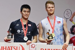 Cầu lông Indonesia Masters 2024: Antonsen, Wang Zhi Yi vô địch