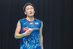 Cựu số 1 thế giới Momota thắng ngược quá ảo diệu, đưa Nhật vào bán kết cầu lông đồng đội châu Á 2024