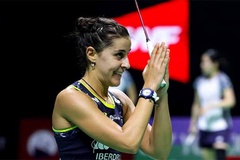 Kết quả cầu lông Indonesia Open mới nhất 15/6: Cựu số 1 thế giới Carolina Marin thắng nhọc