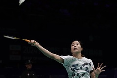 Á quân Nguyễn Thùy Linh đấu bán kết đơn nữ của giải cầu lông German Open 2025