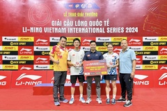 Lịch thi đấu cầu lông FELET Vietnam International Series năm 2024 mới nhất ngày 20/11