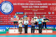 Kết quả VĐQG cầu lông cá nhân 2023 ngày 02/09 mới nhất: Tiến Minh, Thùy Linh vô địch thuyết phục