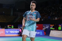 Anthony Sinisuka Ginting dừng bước sớm tại giải cầu lông Thailand Open 2026 sau thất bại trước Shi Yu Qi