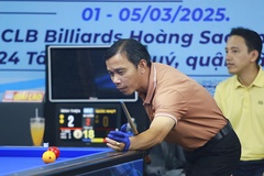 Khởi tranh vòng tuyển chọn 1 giải billiard carom 3 băng TP.HCM World Cup 2025