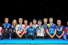 Vô địch billiards trẻ thế giới ngay sinh nhật: Felix Vogel giã từ cấp độ Trẻ bằng danh hiệu danh giá nhất