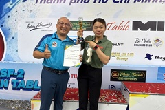 Cơ thủ đại diện Billiards Thanh Minh giành chức vô địch Tour 2 HBSF năm 2025