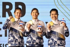 Dàn “siêu nhân” nữ billiards mang về huy chương vàng SEA Games 33 đồng đội nữ đầu tiên cho Thái Lan ở bộ môn Snooker