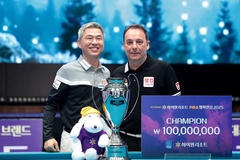 Dani Sánchez cuối cùng đã trở lại ngôi vô địch giải billiards carom 3 băng PBA