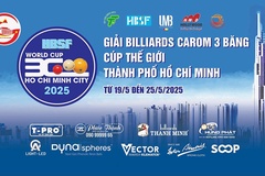 Lịch thi đấu billiard carom 3 băng TPHCM World Cup năm 2025 mới nhất ngày 19/05