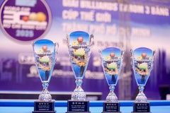 Trực tiếp billiard carom 3 băng TPHCM World Cup 2025 ngày 19/05