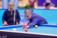Billiards Carom 3 băng TPHCM World Cup 2025: Trần Quang Hưng rút thắng lão tướng Lý Thế Vinh