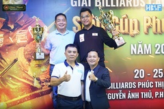 Siêu Cúp Phúc Thịnh 2025 tìm ra 2 nhà vô địch, công bố hệ thống tour billiards 3C đấu hấp dẫn 