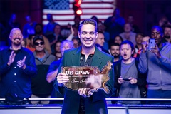 Francisco Sanchez Ruiz giành ngôi vô địch lịch sử ở giải billiard US Open Pool Championship 2022