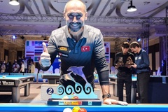 Kết quả billiards 5/12: "Phù thủy" Semih Sayginer lại vô địch World Cup sau 17 năm