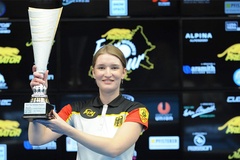 Veronika Ivanovskaia bảo vệ danh hiệu ở giải billiard St Pongau Open