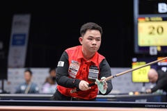 Bao Phương Vinh "giải hạn" ở giải billiards Seoul World Cup 2024