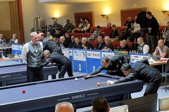 Trực tiếp chung kết billiards carom 3 băng đồng đội thế giới 2024 ngày 24/3