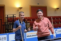 Việt Nam loại sốc đương kim vô địch ở giải billiards carom 3 băng đồng đội thế giới 2024