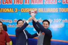 Giải billiards carom 3 băng quốc tế Bình Dương 2023 ngày 16/7: Bao Phương Vinh vô địch