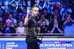 Giải billiards European Open tiếp tục là nơi tuyển quân đầu tiên cho Mosconi Cup