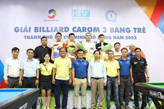 Kết quả Billiard Carom 3 băng trẻ TPHCM mở rộng 26/7: Xuân Ân, Hoài Phong dự Trẻ thế giới