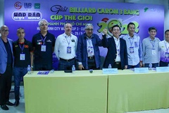 Giải Billiards Carom 3 băng World Cup TP.HCM 2022: Sân chơi thế giới cho cơ thủ Việt