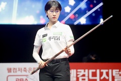 Hàng loạt cơ thủ billiards xinh đẹp như Lee Mi-rae dừng bước sớm ở LPBA SY Bazzar Hanoi Open 2024