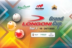 Longoni Grand Cup 2023 khởi tranh Tour 1: Giải thưởng kỷ lục trong làng billiards Việt