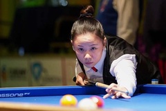 Hot girl ghi dấu ấn lịch sử khi thắng liên tiếp ở Giải billiard carom 3 băng nữ VĐTG