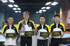 Kết quả billiards giải pool Wolf Pack Championship: Tạ Văn Linh xuất sắc vô địch 