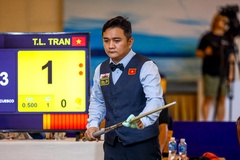 Trần Thanh Lực xuất sắc vào chung kết Giải billiard carom 3 băng vô địch thế giới 2024