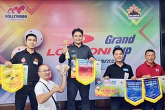 Vô địch giải billiards Longoni Grand Cup, Trần Thanh Lực giành giải thưởng 100 triệu đồng