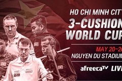 Lịch thi đấu billiards carom 3 băng TPHCM World Cup năm 2024 mới nhất ngày 26/05