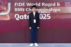 Kỳ tích cờ vua Việt Nam: Đầu Khương Duy và hành trình 'diệt khổng lồ' tại World Rapid & Blitz 2025