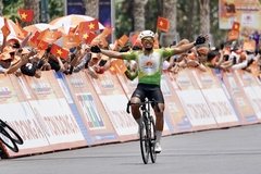 Đua xe đạp Cúp Truyền hình HTV 2026 Chặng 18: "Lão tướng" Trịnh Đức Tâm độc diễn