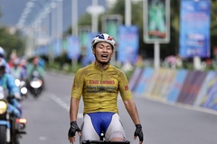 Kết quả đua xe đạp quốc tế Bình Dương ngày 8/1: Áo vàng lại có màn trình diễn "bá đạo"