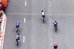 Martin Laas lần thứ 2 thắng chặng Cuộc đua xe đạp toàn quốc tranh Cúp Truyền hình TPHCM 2024
