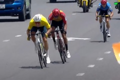 Petr Rikunov giữ Áo Vàng, Igor Frolov giật Áo Chấm Đỏ chặng 12 Cuộc đua xe đạp Cúp truyền hình 2024