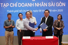 Tạp chí Doanh nhân Sài Gòn ký kết hợp tác với Liên đoàn Quần vợt và Pickleball TP.Hồ Chí Minh