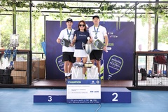 VĐV CLB Kingtek Pickleball đăng quang ngoạn mục giải quốc tế Malaysia 
