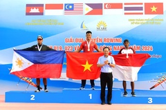Việt Nam dẫn đầu Giải đua thuyền Rowing vô địch U19, U23 và vô địch Đông Nam Á 2024