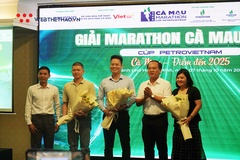 Giải Marathon - Cà Mau 2025 CÚP PETROVIETNAM: Kết nối thể thao và quảng bá văn hóa