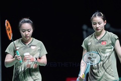 Đội nữ Việt Nam bị Malaysia "đòi nợ" ở tứ kết cầu lông SEA Games 33