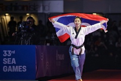 Ngôi sao trẻ Taekwondo Nano Limjittakorn giành huy chương Vàng đầu tiên cho Thái Lan tại SEA Games 33