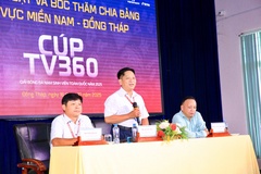 Lộ diện các bảng đấu Vòng loại Giải Bóng đá nam sinh viên toàn quốc 2025 - Cúp TV360 khu vực Miền Nam ở Đồng Tháp