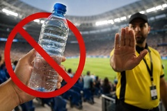 FIFA cấm mang bình nước rỗng vào các sân vận động World Cup 2026
