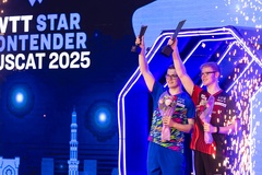 Chung kết giải bóng bàn WTT Muscat: Felix Lebrun "đại chiến" với anh ruột suốt 7 ván, Miyuu Kihara vô địch Đơn Nữ