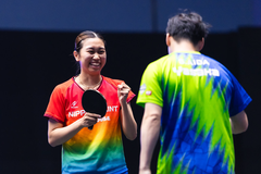 Bóng bàn WTT Muscat: Anh em Lebrun gặp nhau tại Chung kết Đơn Nam, Nhật Bản vô địch Đôi Nam Nữ