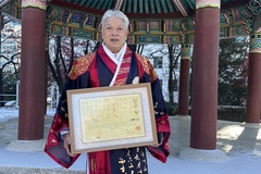 Võ sư Trương Ngọc Để lập kỷ lục: Người Việt Nam đầu tiên đạt huyền đai 9 đẳng Taekwondo quốc tế từ "cái nôi" Kukkiwon